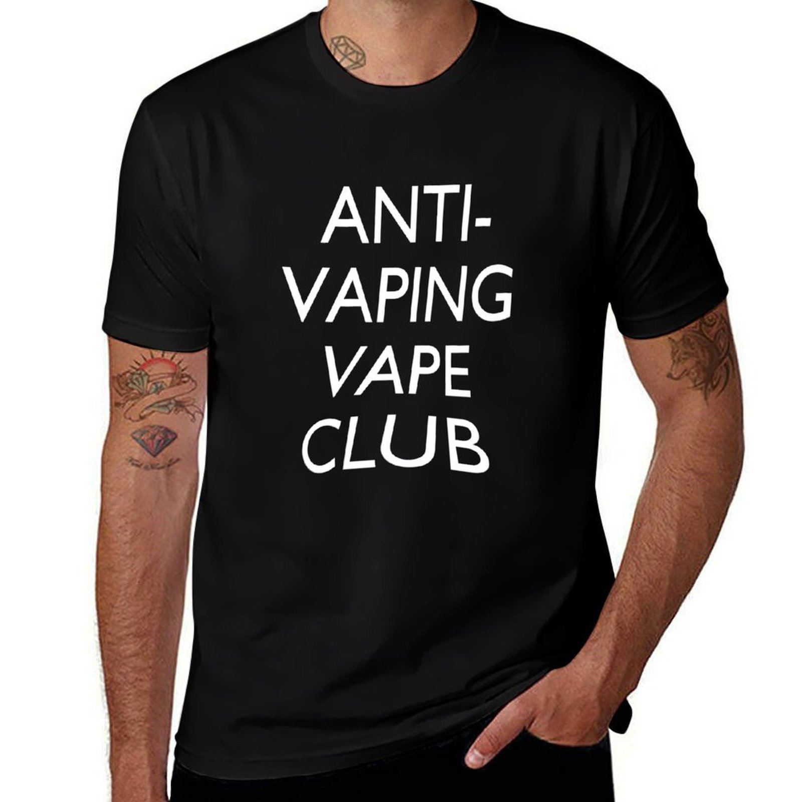 Quick Vape - Kaos Anti-Vaping Vape Club, Kaos Sporty