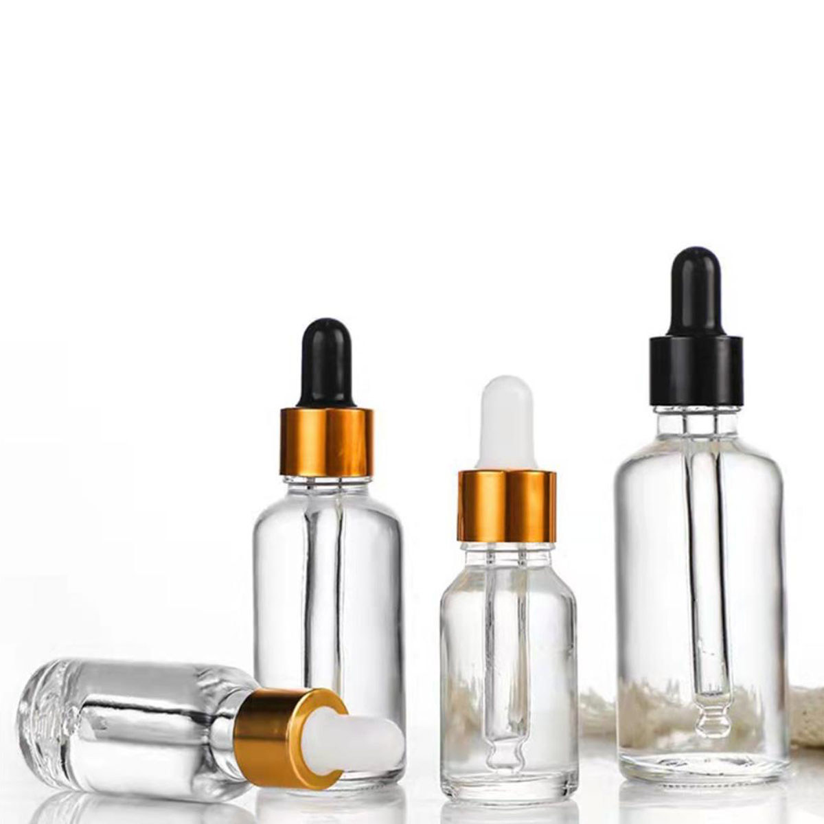 Botol tetes kaca bening, 5/10/ - Juice Bottle Dropper ulasan dan harga