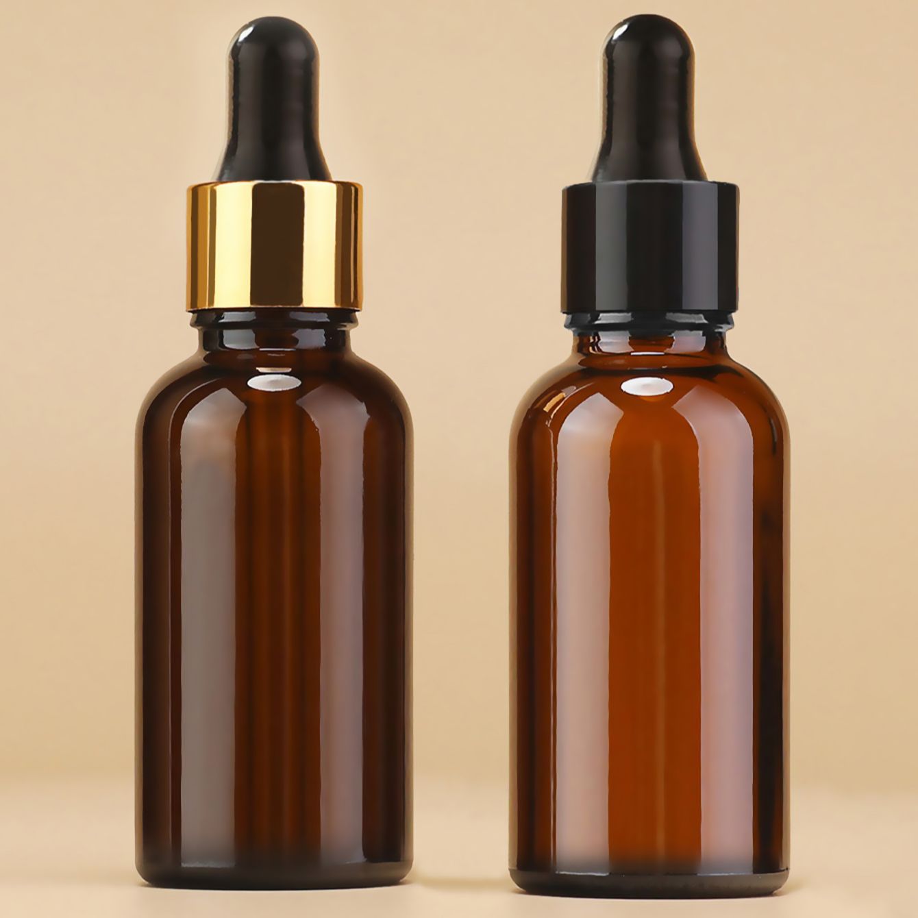 Botol penetes kaca amber 30ML, - Juice Bottle Dropper ulasan dan harga